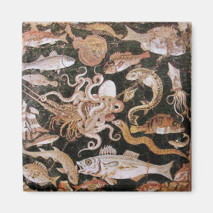 POMPEII COLLECTION / OCEAN - SEA LIFE SCENE MAGNET