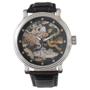 POMPEII COLLECTION OCEAN - SEA LIFE SCENE Nautical Watch