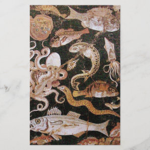 POMPEII COLLECTION / OCEAN - SEA LIFE SCENE STATIONERY