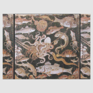 POMPEII COLLECTION / OCEAN - SEA LIFE SCENE TISSUE PAPER