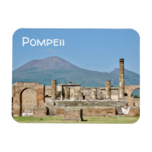 Pompeii fridge magnet by Velvet Escape