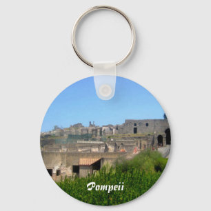 Pompeii Italy Key Ring