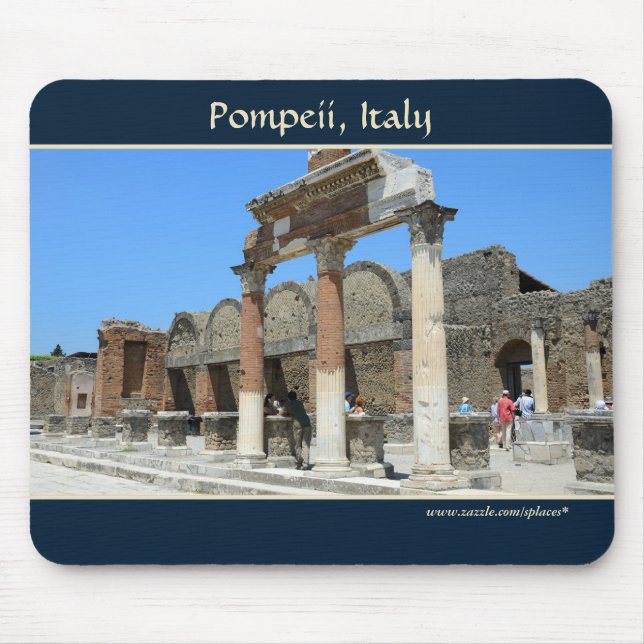 Pompeii, Italy Mouse Mat (Front)