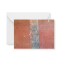 Pompeii Ochre Wall Thank You Note Card