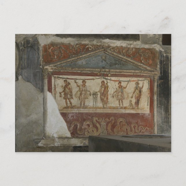 Pompeii Treasures custom postcard (Front)