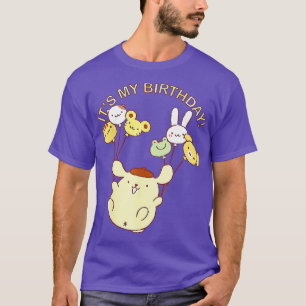 Pompompurin Its My Birthday T-Shirt