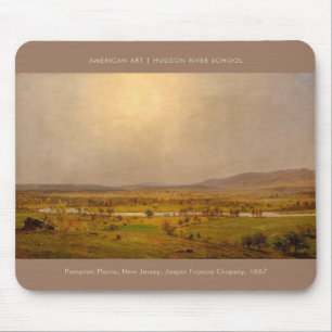 Pompton Plains New Jersey Fine Art Painting Mouse Mat