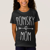 Pomsky Mum Cute Pomeranian Husky Dog Lover Gift