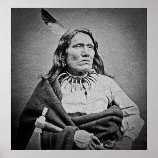 Ponca Chief Yankton Dakota Territory circa 1870s Poster