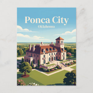 Ponca City, Oklahoma Postcard