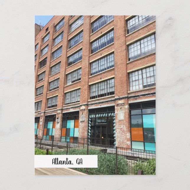 Ponce City Market Atlanta Travel Postcard (Front)