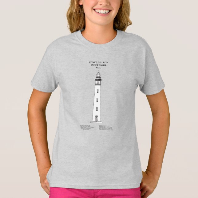 Ponce de Leon Inlet Lighthouse - Florida - SBD T-Shirt (Front)