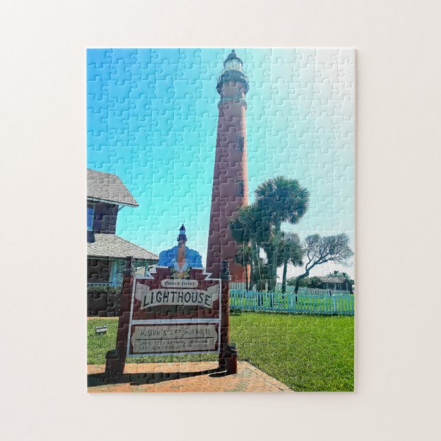 Ponce De Leon Inlet Lighthouse in Ponce Inlet, FL Jigsaw Puzzle (Vertical)