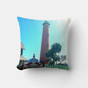Ponce De Leon Inlet Lighthouse picture on a  Cushion