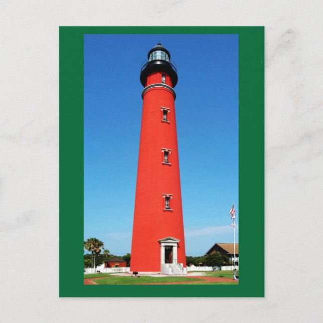 Ponce de Leon Inlet Lighthouse Postcard (Front)