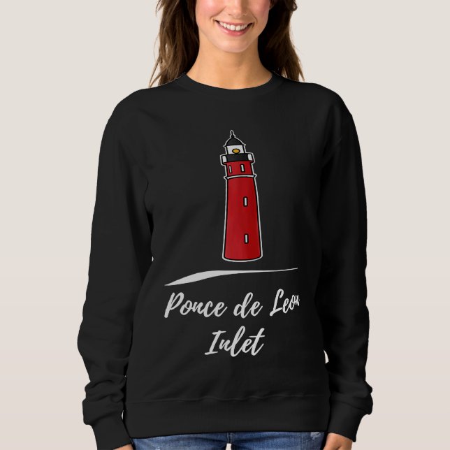 Ponce De Leon inlet lighthouse Sweatshirt (Front)
