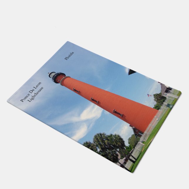 Ponce De Leon Lighthouse doormat (Angled)
