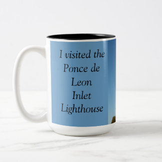 Ponce de Leon Lighthouse Two-Tone Coffee Mug