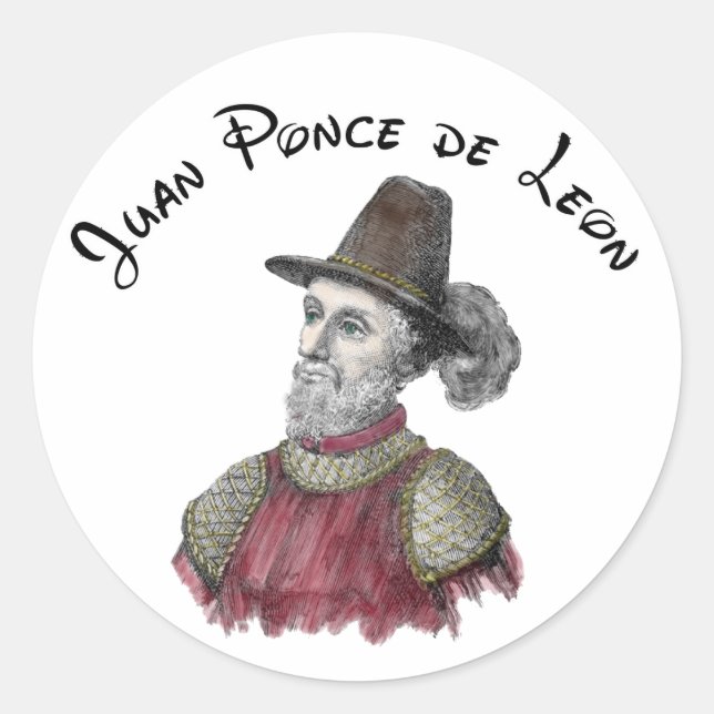 Ponce de Leon sticker (Front)