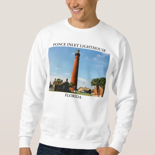 Ponce Inlet Lighthouse, Florida Sweatshirt (Front)