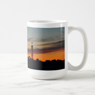 Ponce Inlet Lighthouse Sherbet Orange Sky FL Mug
