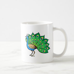 Ponce Peacock Coffee Mug