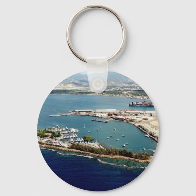 Ponce Puerto Rico Key Ring (Front)