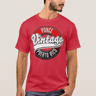 Ponce Puerto Rico vintage logo T-Shirt
