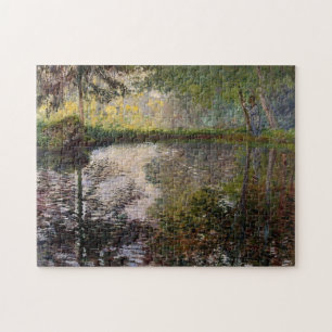 Pond at Montgeron by Claude Monet Puzzle