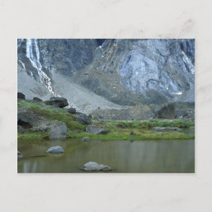 Pond beneath Mount Thor on Baffin Island, NWT, Can Postcard