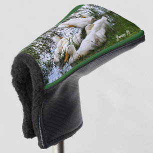 Pond Ducks Wildlife Animals Putter  Golf Head Cover