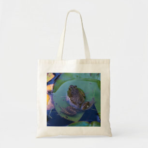 Pond Frog Tote Bag