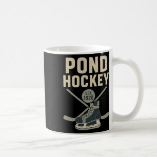 Pond Hockey Est 1920 Vintage Coffee Mug