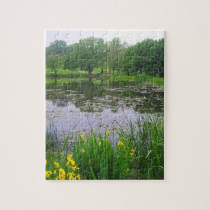 Pond in Springtime Puzzle