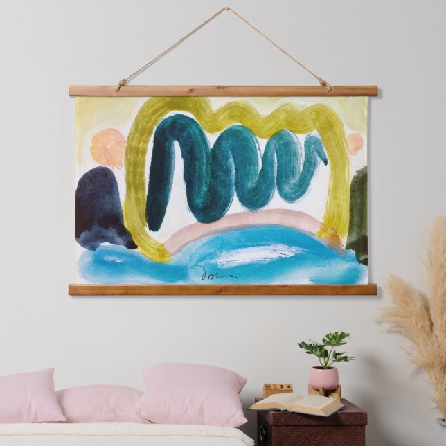 Pond in Sunlight (1935) by Arthur Dove Hanging Tapestry (Bedroom)