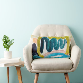 Pond in Sunlight (1935) by Arthur Dove Lumbar Cushion