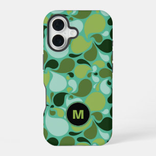 Pond Life Paisley Monogram iPhone 16 Case