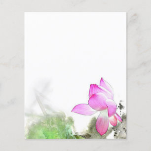 POND LOTUS l Chinese Brush Painting Art