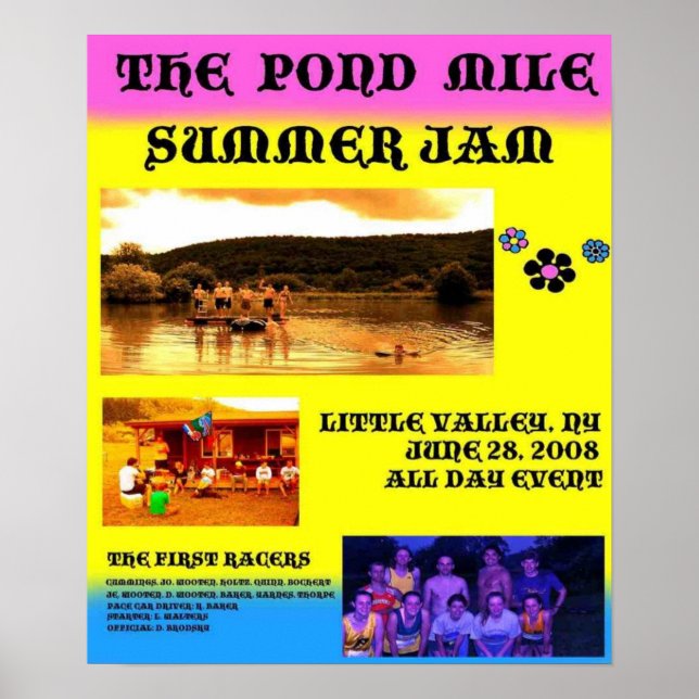 Pond Mile 1 Poster Large (Front)