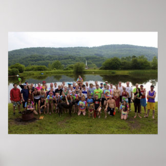 Pond Mile 4 Group Photo Poster
