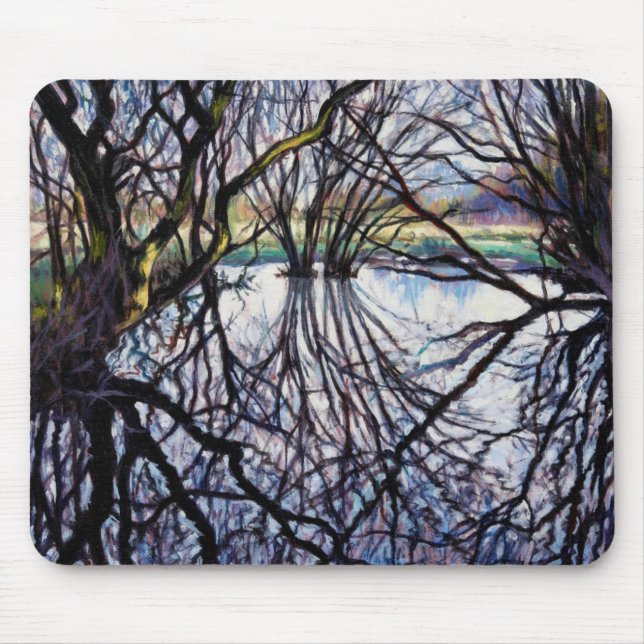 Pond Reflections 2009 Mouse Mat (Front)