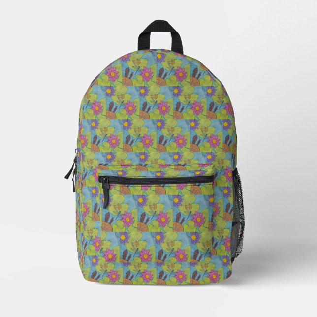 Pond Scene - Backpack (Front)
