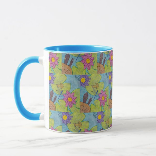 Pond Scene - Combo Mug (Left)
