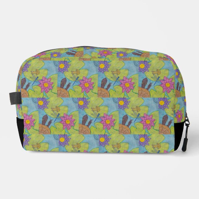 Pond Scene - Dopp Kit (Front)