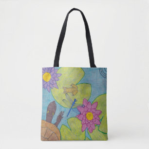Pond Scene (single) - Tote Bag