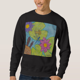 Pond Scene (vivid) - Men's Sweatshirt