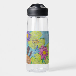 Pond Scene - Water Bottle