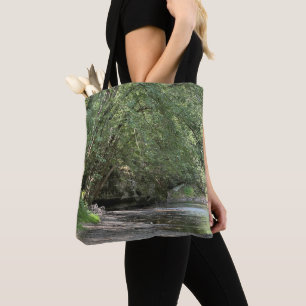 Pond under the Trees Tote Bag