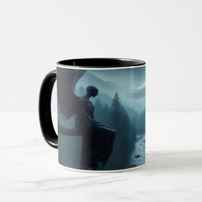 Ponder the Moon Mug (Front Left)