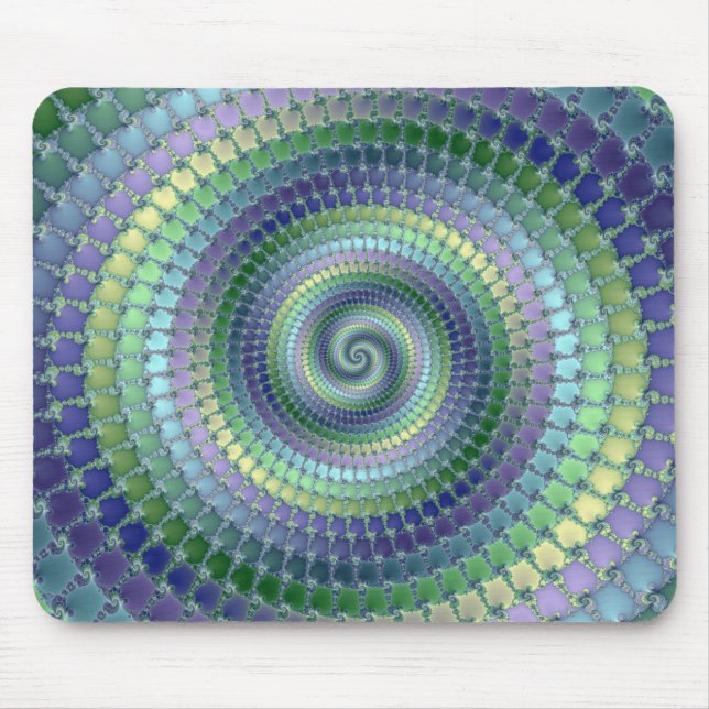 Pondering - Fractal Mouse Mat (Front)